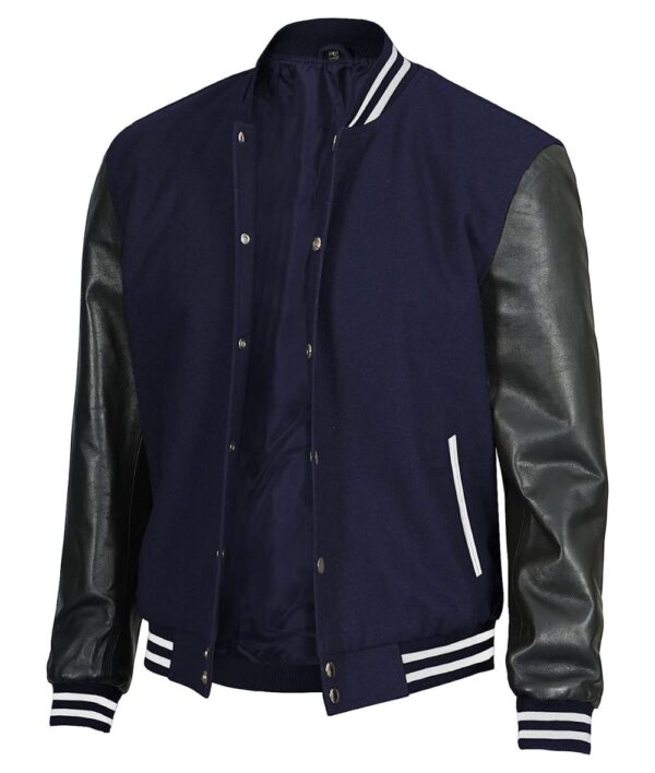 Mens_Wool_Varsity_Jacket_With_Leather_Sleeves - Image 2